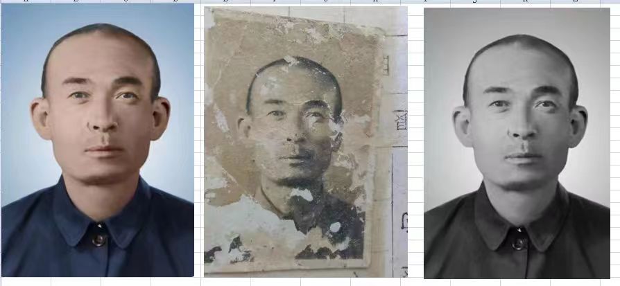 岭口镇老照片修复实体店工作室地址电话老照片模糊修复-21